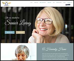 A Heavenly Home website screenshot
